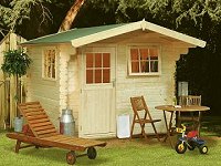 Blockbohlenhaus Gartenhaus g�nstige Blockbohlenh�user Gartenh�user Blockbohlengartenhaus Holzgartenhaus
